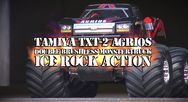 Tamiya TXT 2 Agrios Double Brushless Monstertruck Ice Rock Action YouTube 2